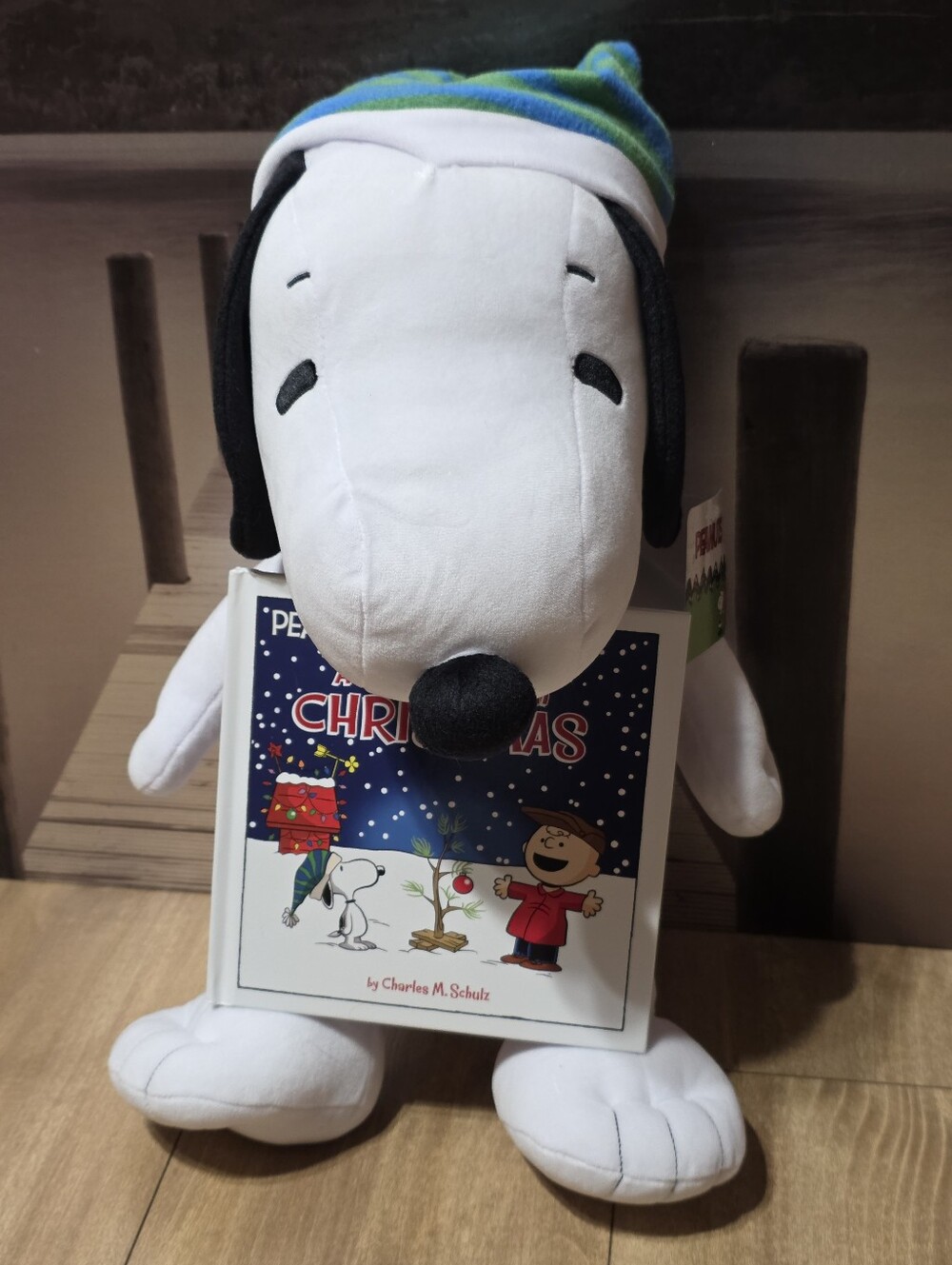 SNOOPY Plush + A Charlie Brown Christmas Book  Peanuts Kohl's Cares